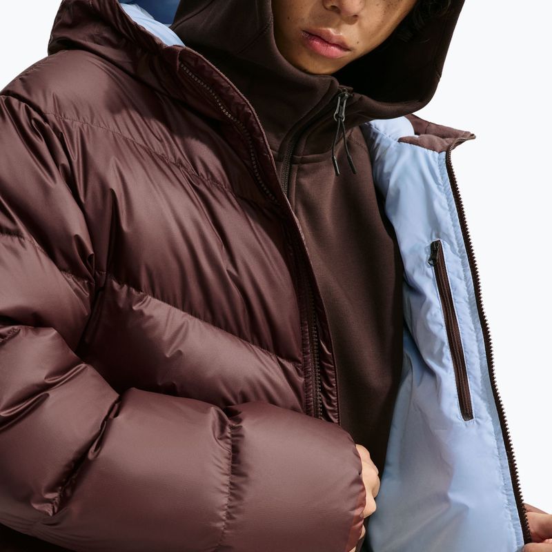 Herren-Daunenjacke Nike Windrunner light chocolate/light chocolate/white 8