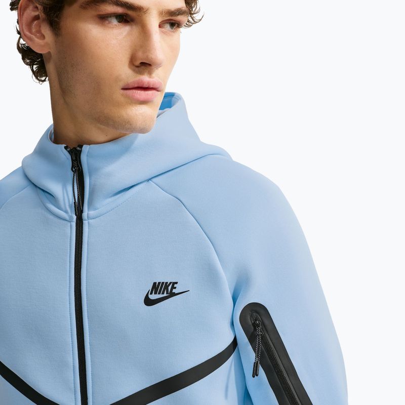 Herrenpullover Nike Tech Windrunner Full Zip ice blue/black 5