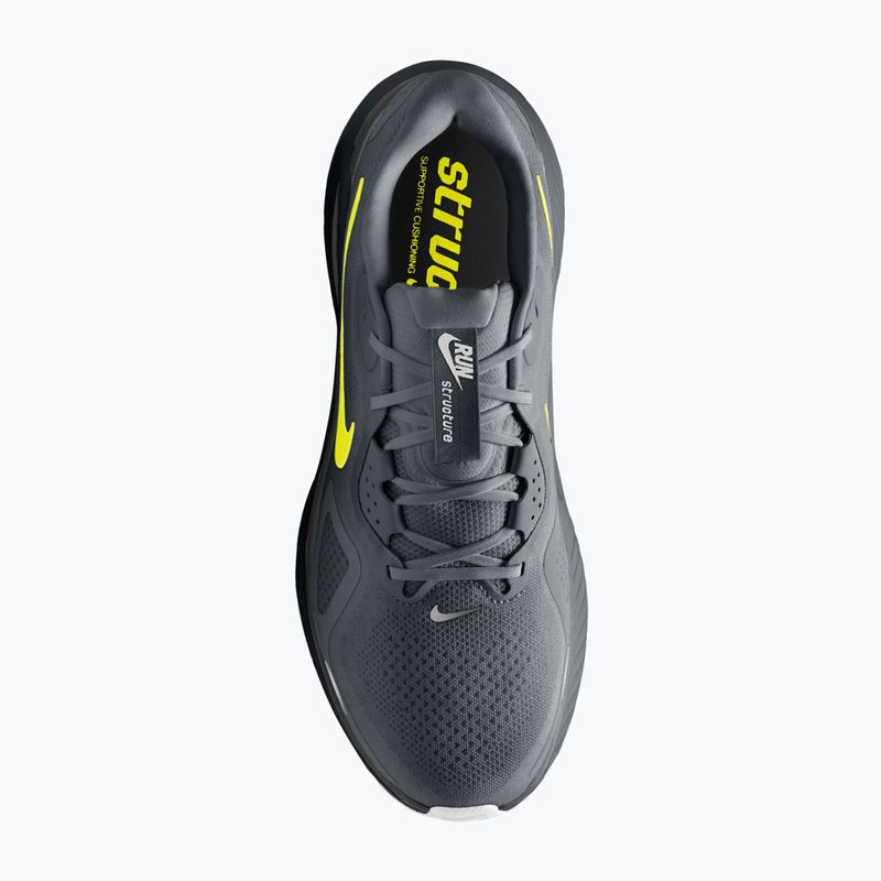 Herren-Laufschuhe Nike Structure 26 Cool Grey/Dark Smoke Grey/Lemon Venom 2