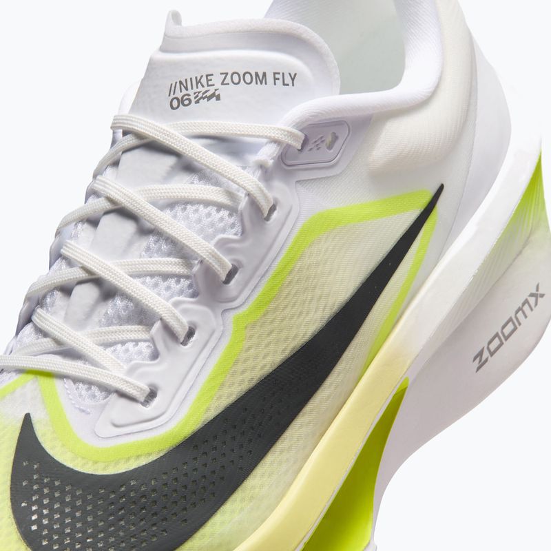 Herren-Laufschuhe Nike Zoom Fly 6 white/lemon venom/anthracite 5