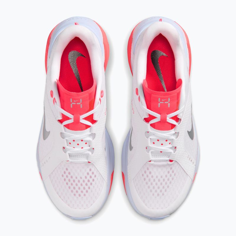 Damen Trainingsschuhe Nike Hybrid RN white/laser crimson/metallic silver 3
