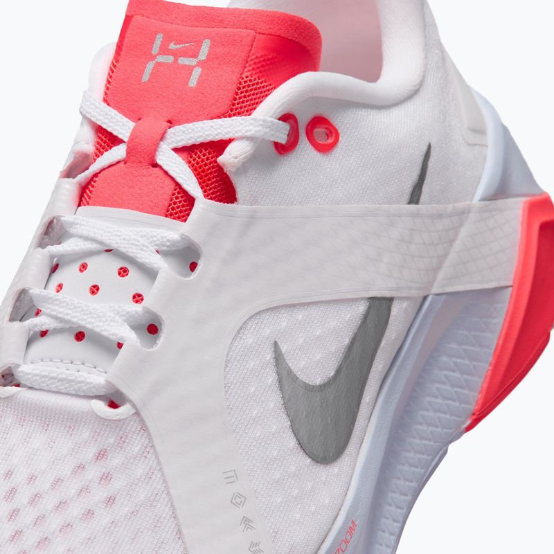Damen Trainingsschuhe Nike Hybrid RN white/laser crimson/metallic silver 5