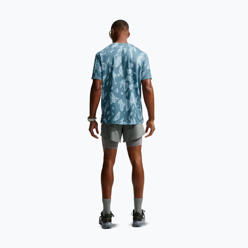 Herren-Laufshirt Nike Miler Dri-Fit UV smokey blue 3