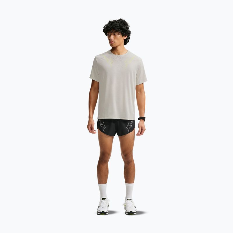 Herren-Laufshirt Nike AeroSwift Dri-Fit ADV light bone 2