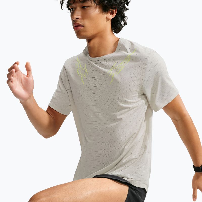 Herren-Laufshirt Nike AeroSwift Dri-Fit ADV light bone 5