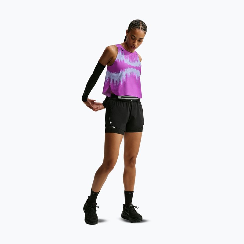 Damen-Laufshirt Nike AeroSwift vivid purple/purple dynasty 2