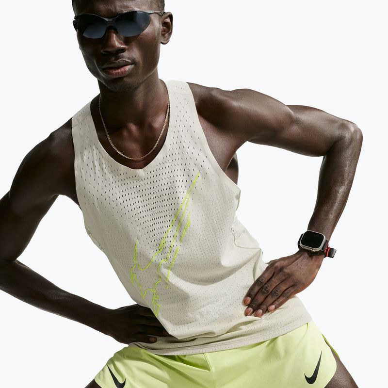 Herren-Laufshirt Nike AeroSwift Light Bone 3