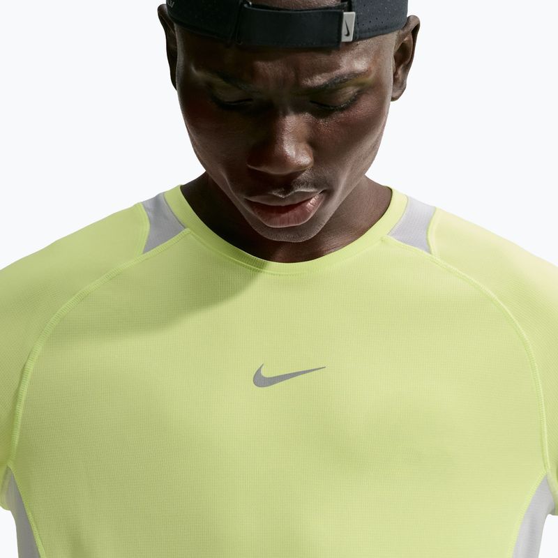 Lauf-Langarmshirt für Herren Nike Stride light lemon twist/grey fog 5