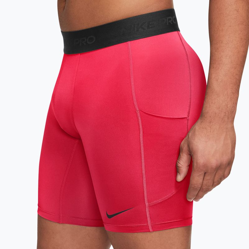 Herren-Trainingsshorts Nike Pro Dri-Fit Fitness Long laser crimson/black 3
