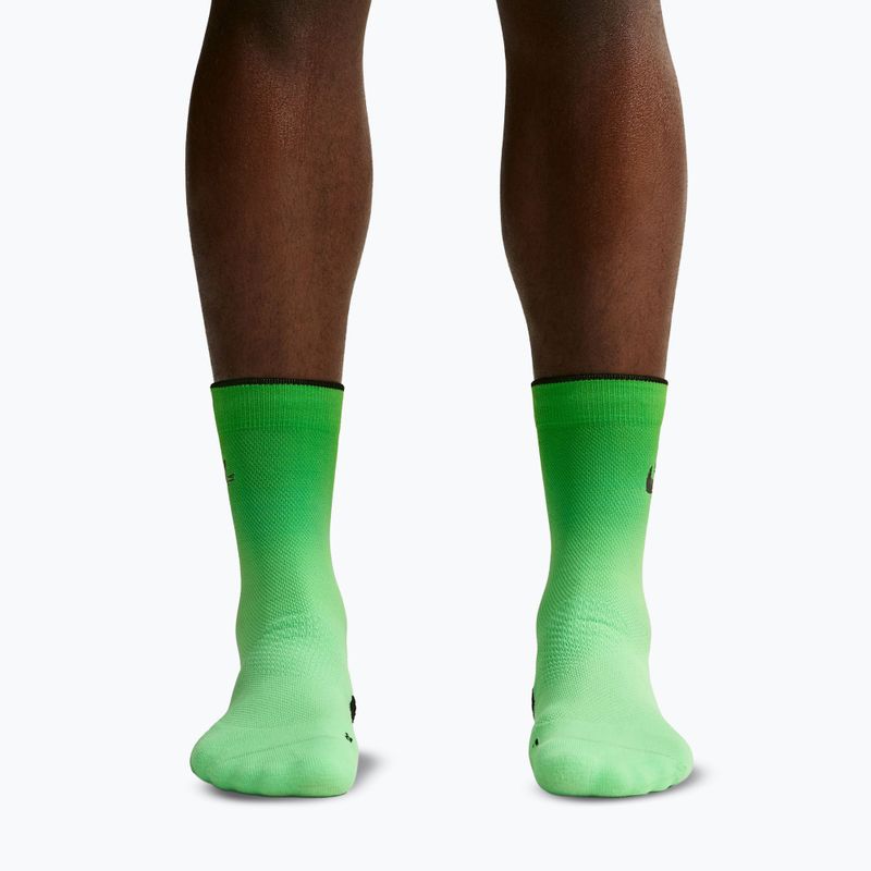 Socken Nike Run Midweight illusion green/black 4