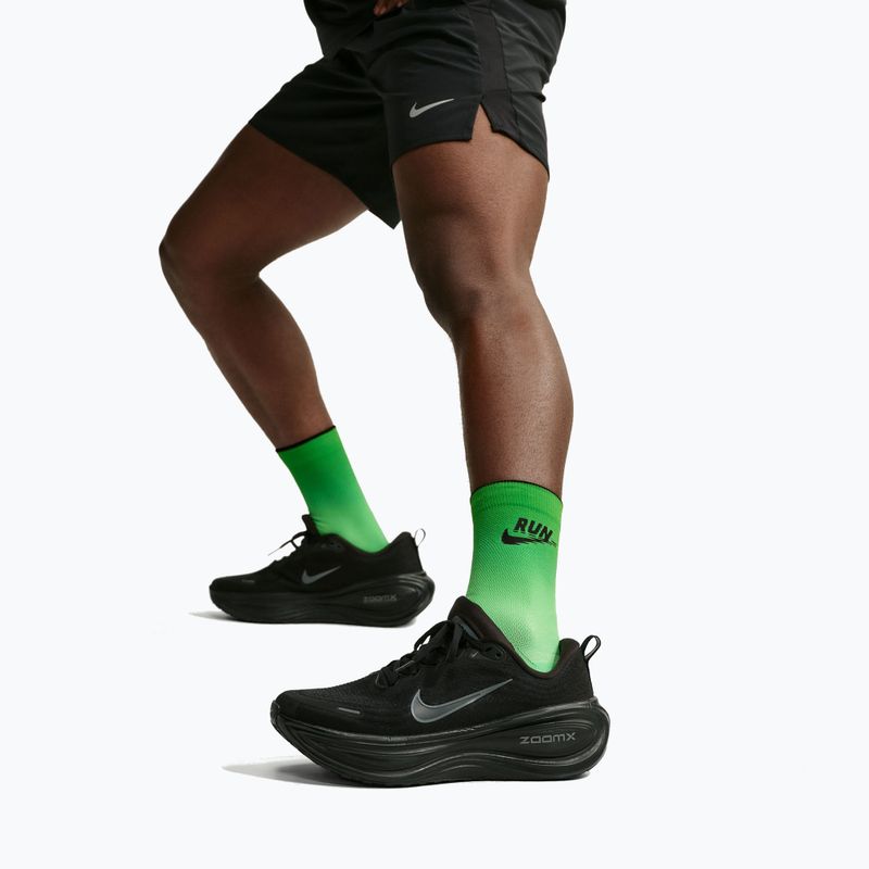 Socken Nike Run Midweight illusion green/black 7