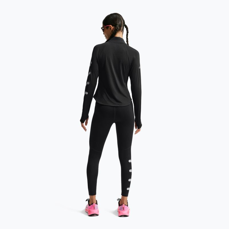 Damen-Laufshirt mit langen Ärmeln Nike Tempo Flash black 3