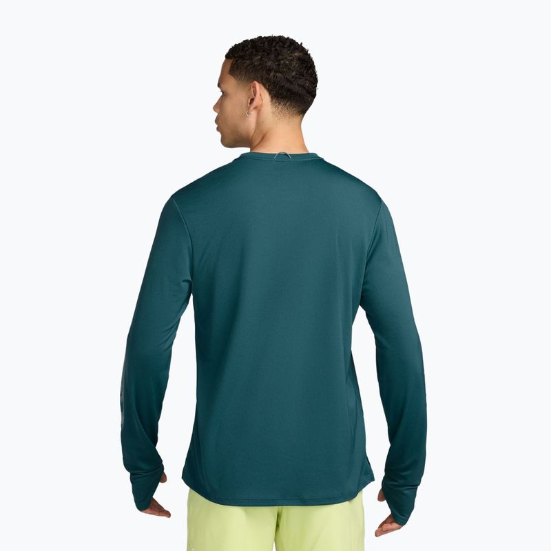 Lauf-Langarmshirt für Herren Nike Miler bright spruce 2