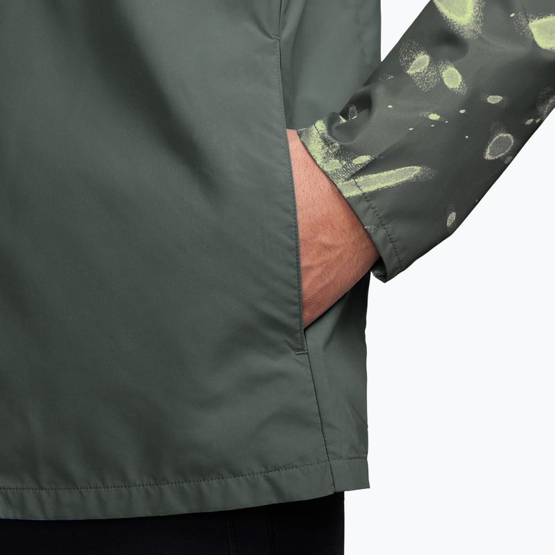 Laufjacke für Herren Nike Miler Repel UV Printed camo green/black 3