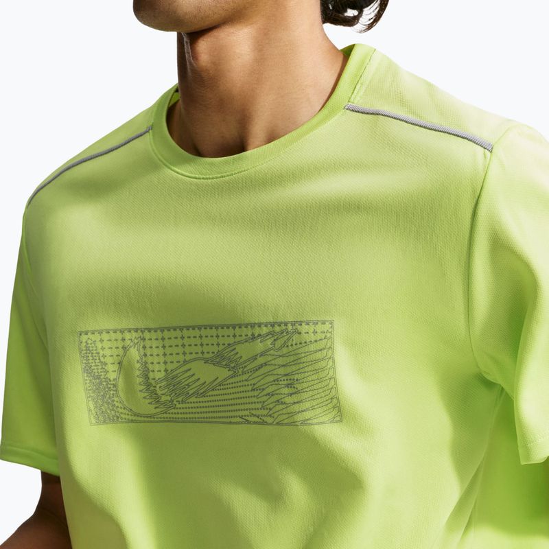 Herren-Laufshirt Nike Miler light lemon twist 6