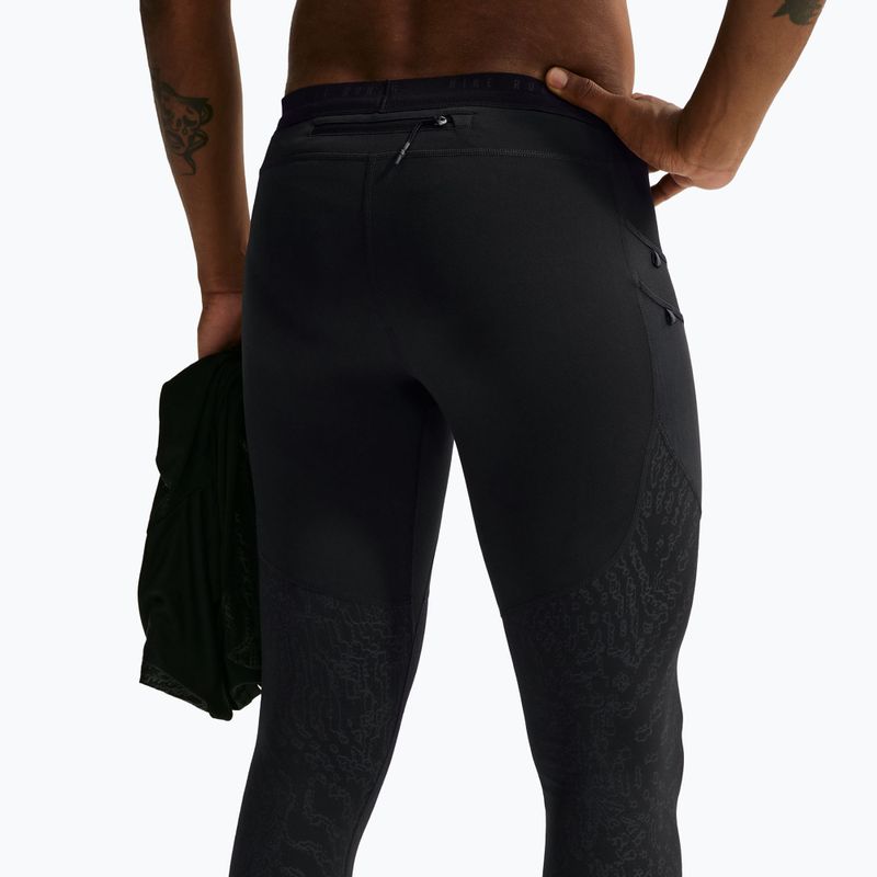 Laufleggings für Herren Nike Stride Dri-FIT Winterized black/black 4