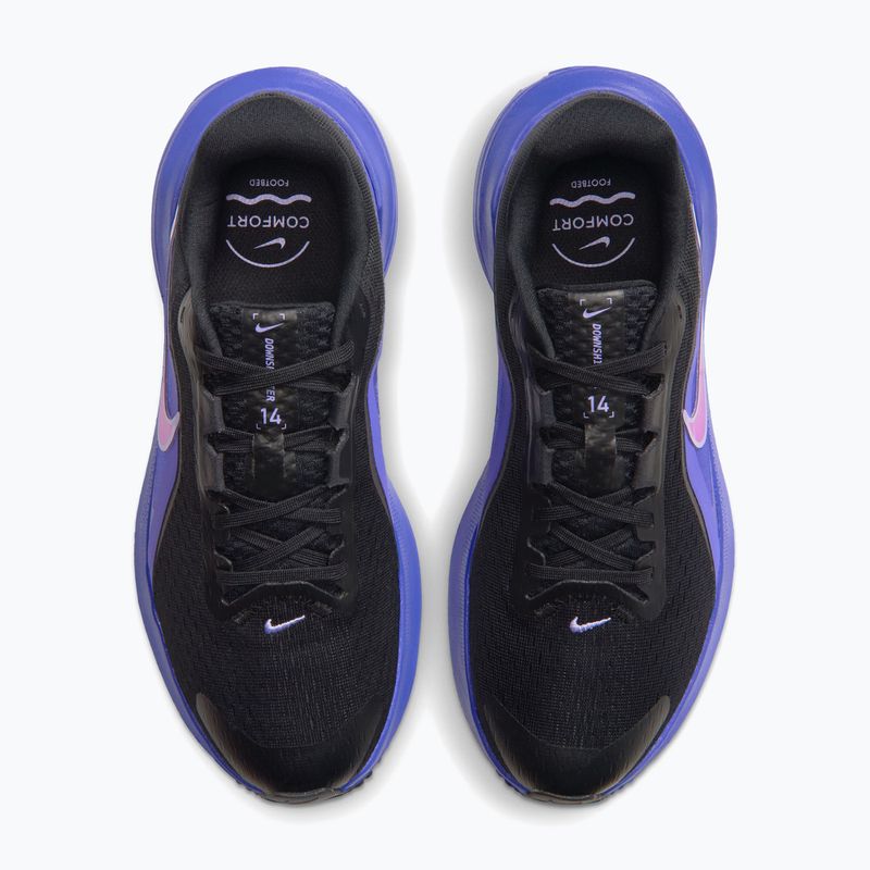 Laufschuhe für Damen Nike Downshifter 14 black/persian violet/vivid purple 3