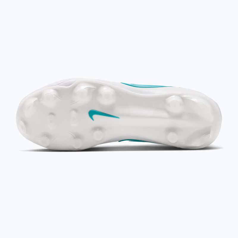 Kinder-Fußballschuhe Nike Tiempo Maestro Academy Jr FG/MG white/white/dusty cactus 3