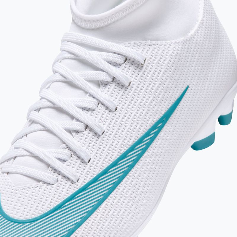 Kinder-Fußballschuhe Nike Mercurial Superfly 11 Club Jr MG white/dusty cactus 5