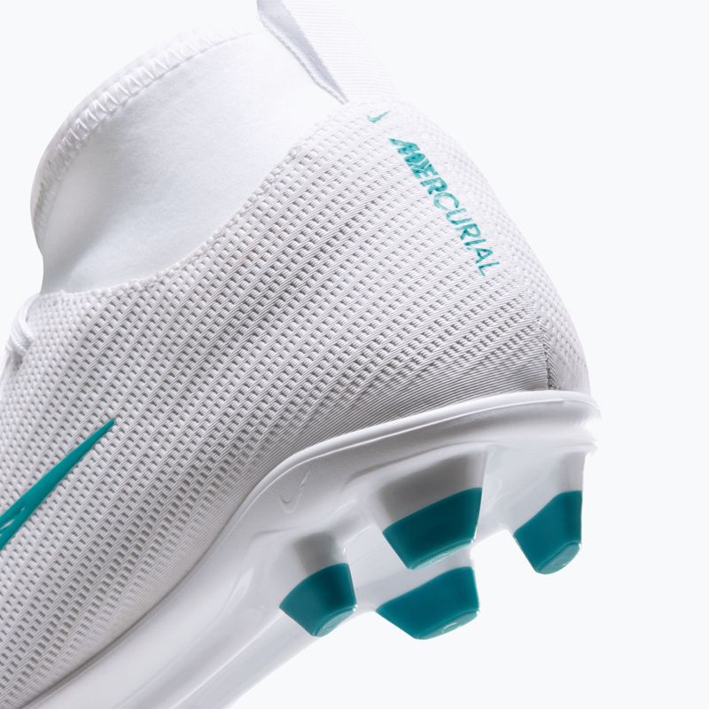Kinder-Fußballschuhe Nike Mercurial Superfly 11 Club Jr MG white/dusty cactus 6