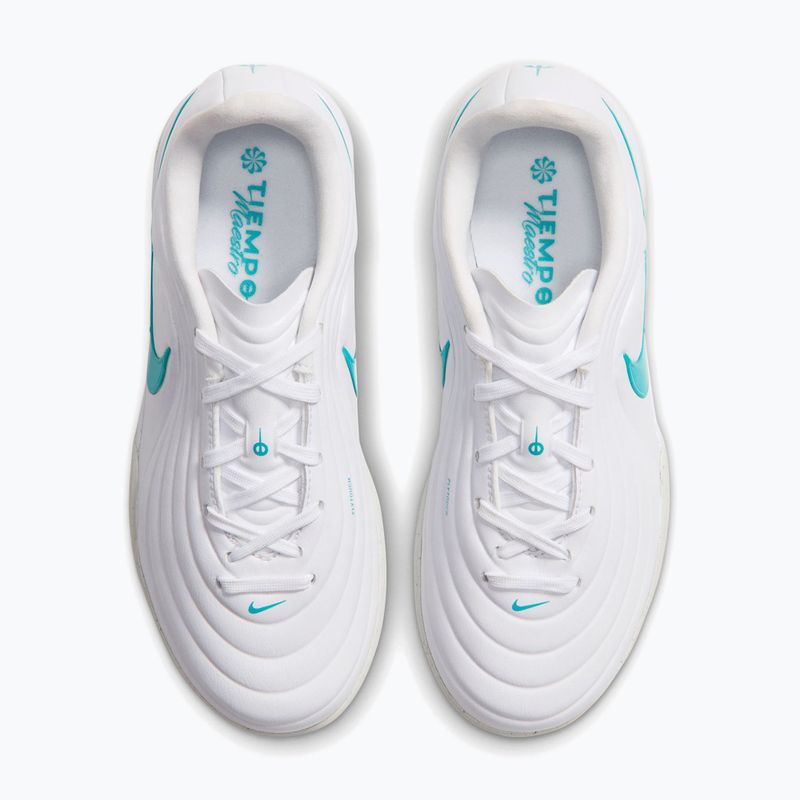 Kinder-Fußballschuhe Nike Tiempo Maestro Academy Jr TF white/white/dusty cactus 3