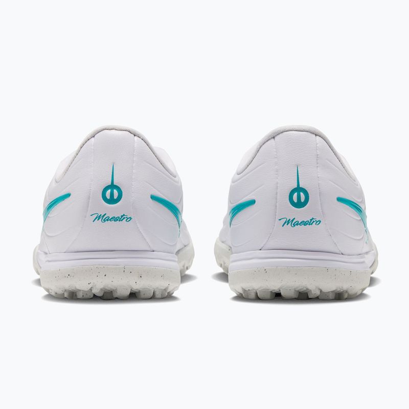 Kinder-Fußballschuhe Nike Tiempo Maestro Academy Jr TF white/white/dusty cactus 4