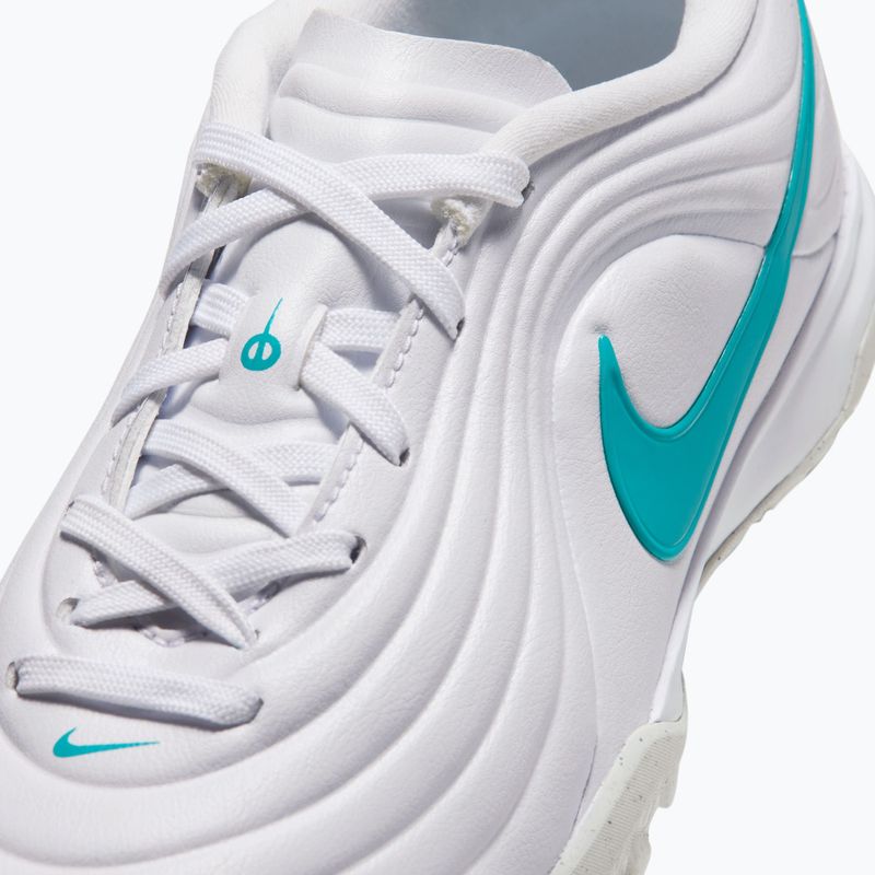 Kinder-Fußballschuhe Nike Tiempo Maestro Academy Jr TF white/white/dusty cactus 5