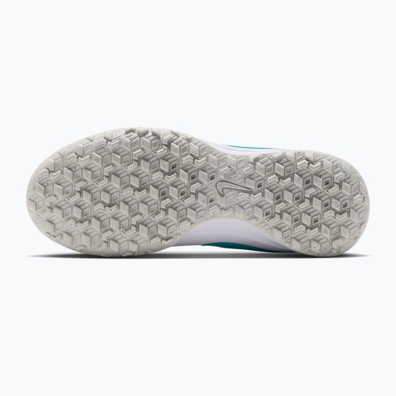 Kinder-Fußballschuhe Nike Tiempo Maestro Academy Jr TF white/white/dusty cactus 7