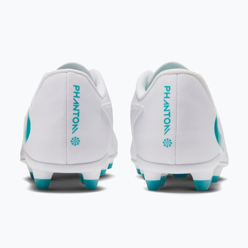 Kinder-Fußballschuhe Nike Phantom 6 Low Club Jr MG white/white/dusty cactus 2