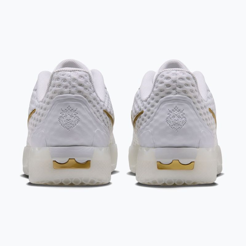 Herren-Basketballschuhe Nike LeBron Witness X white/white/photon dust/metallic gold 3