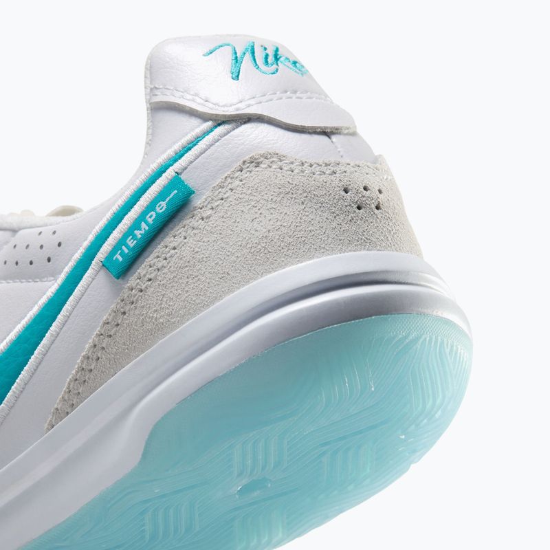 Kinder-Fußballschuhe Nike Tiempo Streetgato Jr white/white/dusty cactus 6