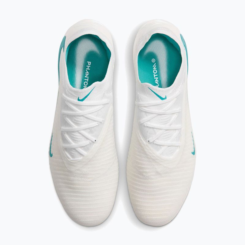 Herren-Fußballschuhe Nike Phantom 6 Low Elite AG-Pro white/white/dusty cactus 3