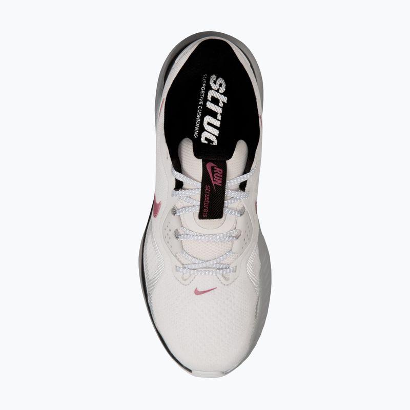 Laufschuhe für Damen Nike Structure 26 vast grey/metallic silver/black 2