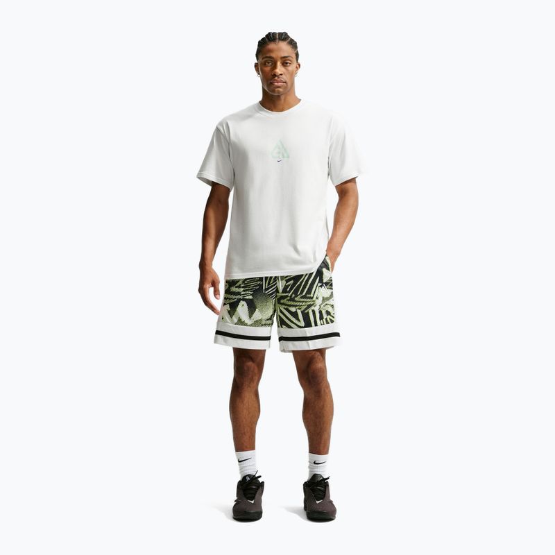 Herren-Basketballshorts Nike Giannis volt/off white/off white 2