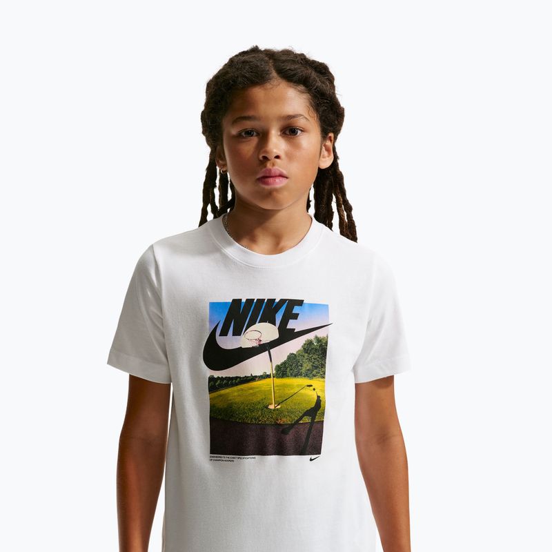 Kinder-Shirt Nike Sportswear white 4
