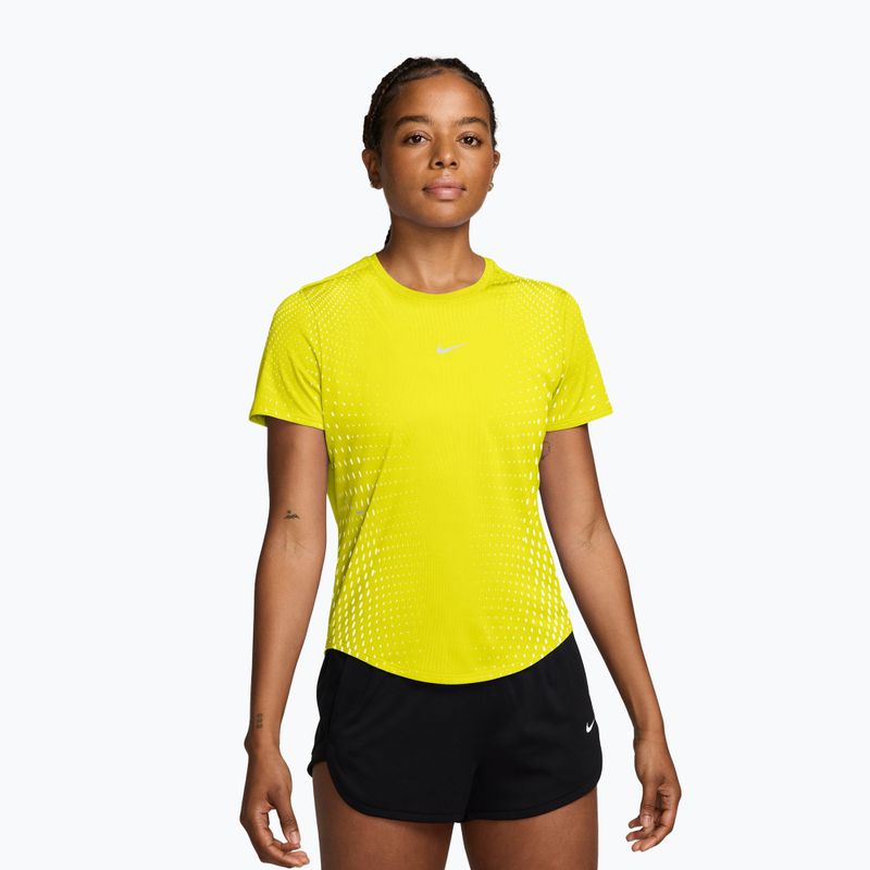 Damen-Laufshirt Nike Swift Aero-FIT lemon venom/white