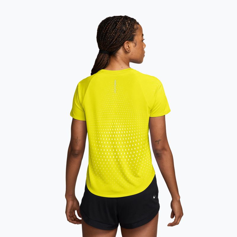 Damen-Laufshirt Nike Swift Aero-FIT lemon venom/white 2