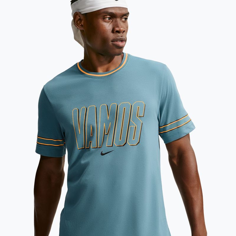 Herren-Shirt Nike Court Dri-FIT Cotton smokey blue 4