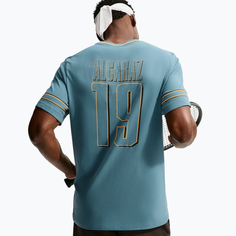 Herren-Shirt Nike Court Dri-FIT Cotton smokey blue 5