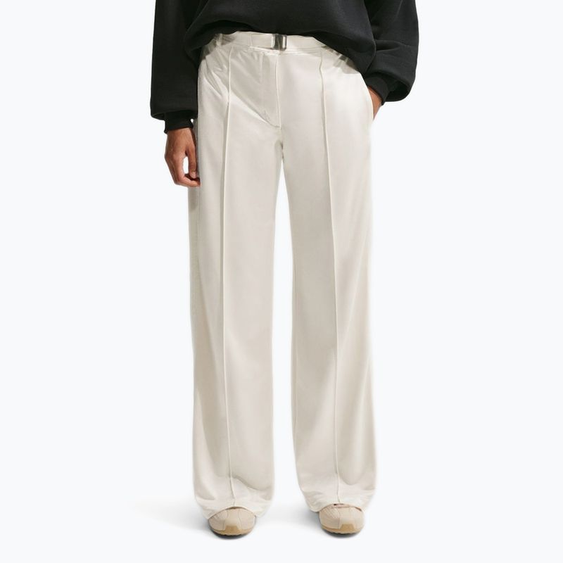 Damenpullover Nike Studio Fleece Medium Weight total black/sail