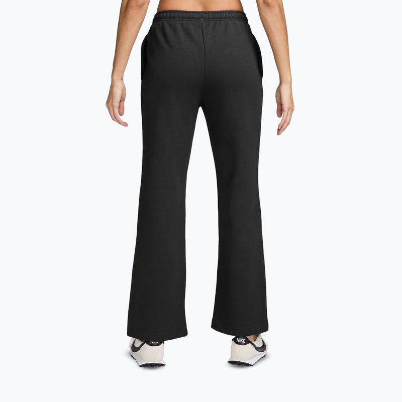 Damenhose Nike Studio Fleece total black/sail 2