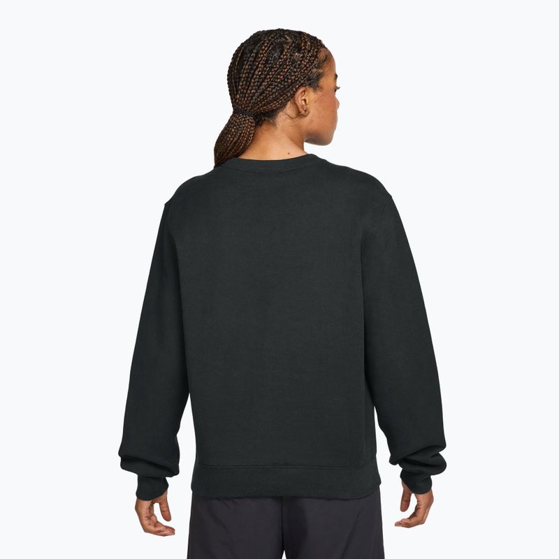 Damenpullover Nike Studio Fleece total black/sail 2