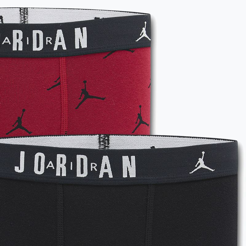 Bokserki dziecięce Nike Jordan JHB Flight Cotton Essential 3 pary gym red 3