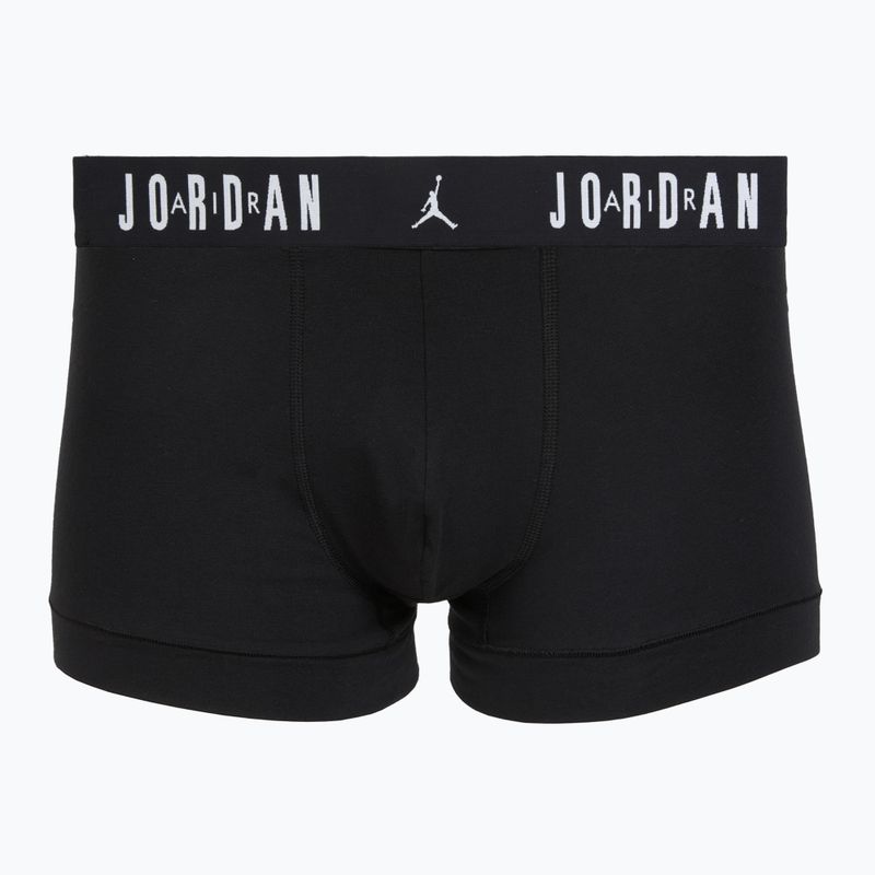 Herrenboxershorts Nike Jordan Cotton Trunk 5er-Pack gym red/schwarz 5