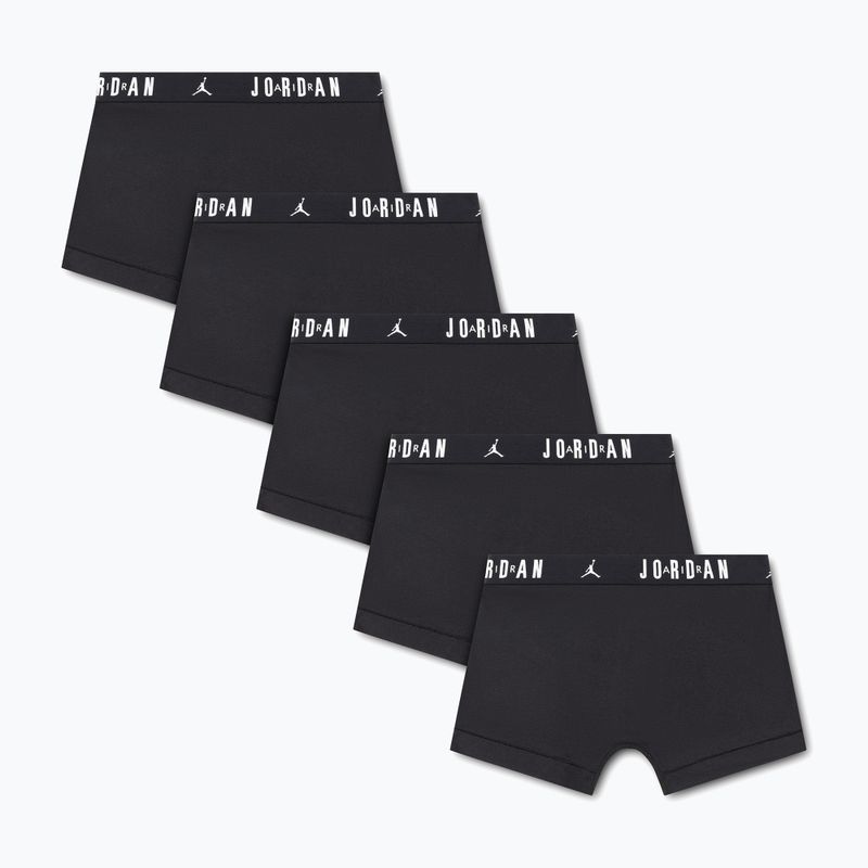 Herrenboxershorts Nike Jordan Cotton Trunk 5er-Pack Schwarz 2