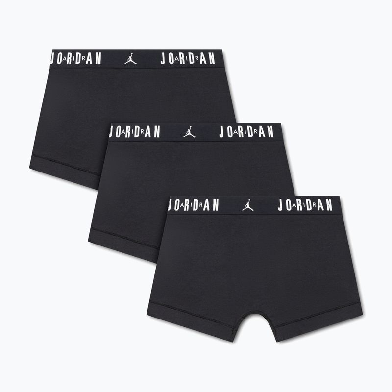 Herrenboxershorts Jordan Flight Cotton Trunk 3pk black 2