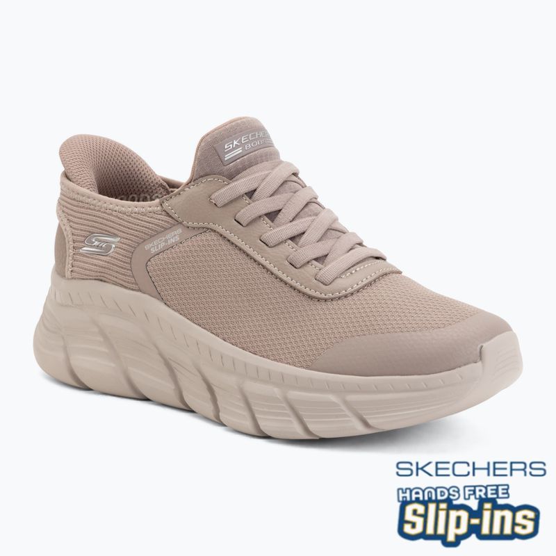 Damenschuhe SKECHERS Bobs B Flex Hi Linear Force gray