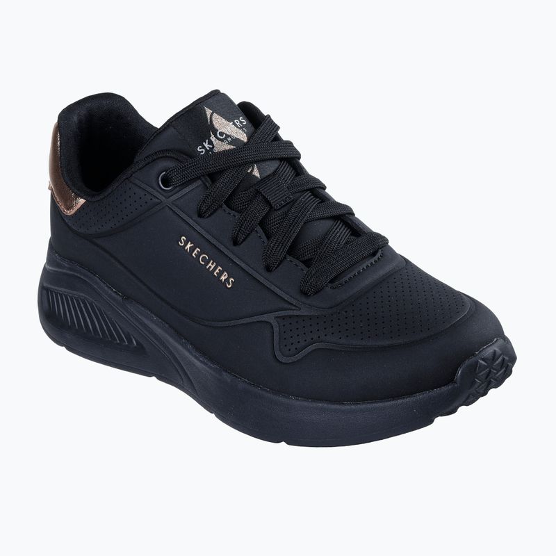 Damen Schuhe Skechers Uno Lite Shimmer Along schwarz