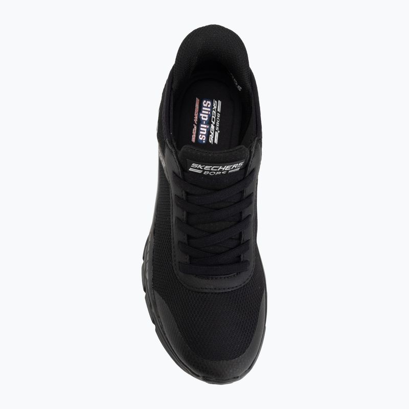 Damenschuhe SKECHERS Bobs B Flex Hi Linear Force black 5