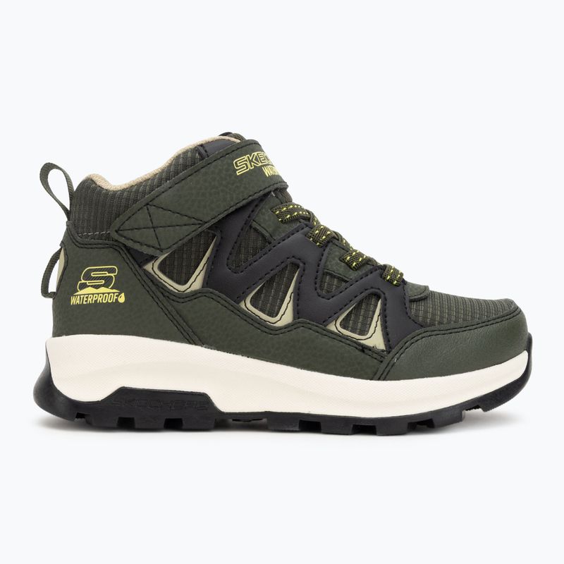 Kinder-Schuhe SKECHERS Storm Blazer Drizzle Squad olive/schwarz 2
